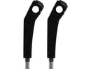 Clubstyle Riser Kit Height: 9 Inch/ For 1 Inch Handlebar/ No Instrument Black Satin
