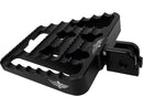 V1 Performance Mini Floorboards Black Satin Anodized For 91-20 Sportster