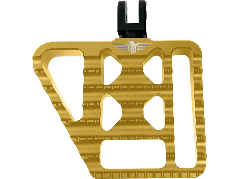 V1 Performance Mini Floorboards Gold Anodized For 91-20 Sportster