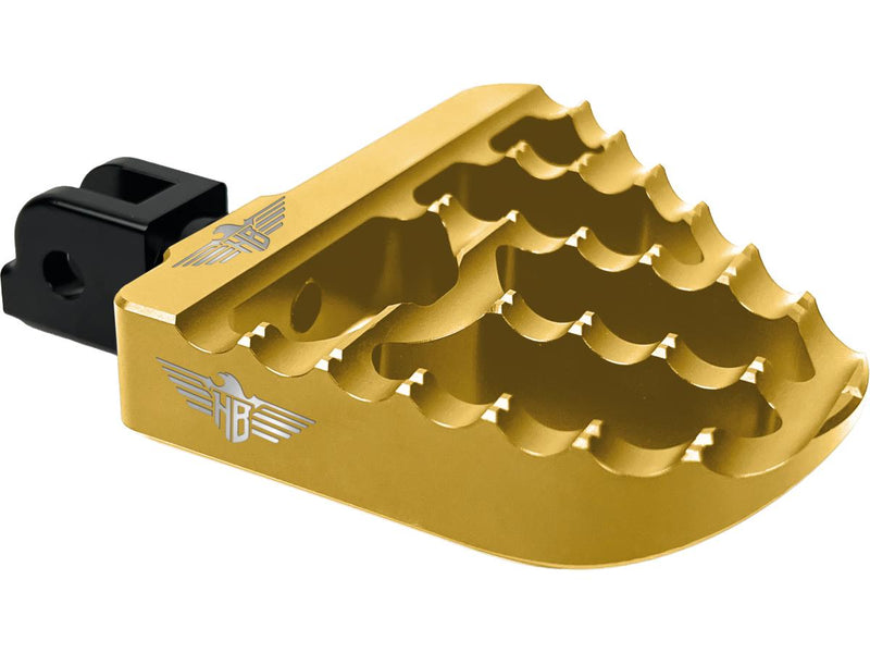 V2 Performance Passenger Mini Floorboards Gold Anodized