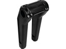 Performance Club Style Riser Kit 9 Inch Height / 1 1/4 Inch Handlebar Clamp Without Instrument Black Satin