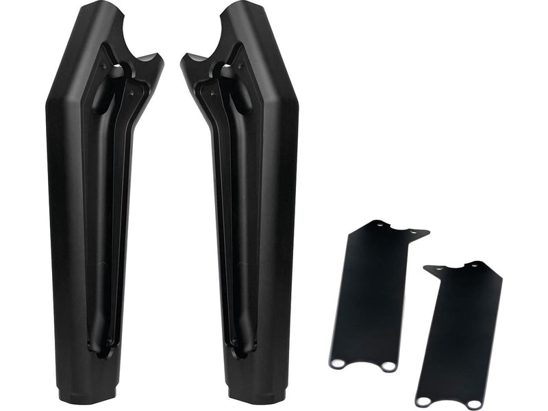 Performance Club Style Riser Kit 9 Inch Height / 1 1/4 Inch Handlebar Clamp Without Instrument Black Satin