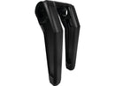 Performance Club Style Riser Kit 9 Inch Height / 1 1/4 Inch Handlebar Clamp Without Instrument Black Satin