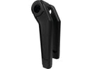 Performance Club Style Riser Kit 7 Inch Height / 1 Inch Handlebar Clamp For Digital Instrument Black Satin