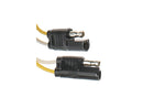 Flat Type 2 Pole Neoprene Molded Connector