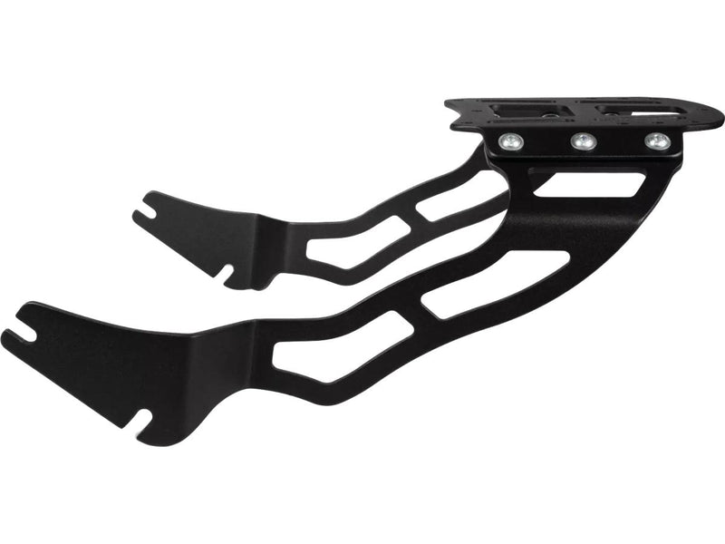 Custombike Luggage Rack For M8 Softail With 200/18 Tire & Customfender Black Powder Coated