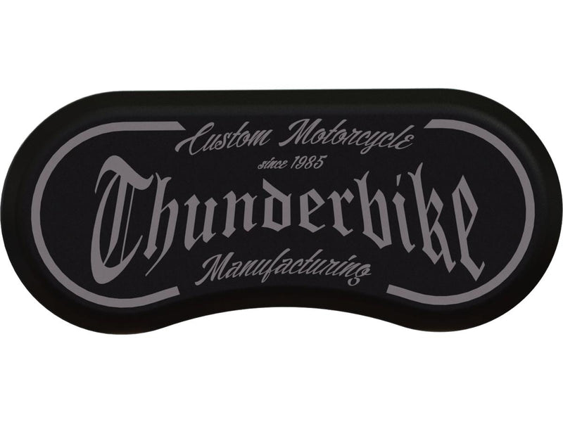 Brake Caliper Inserts Thunderbike Logo Black Anodized For 00-24 Softail
