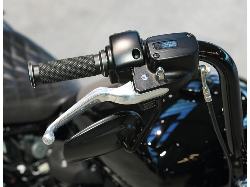 SP-S Grips Black Cut Anodized 1 Inch Throttle Cables