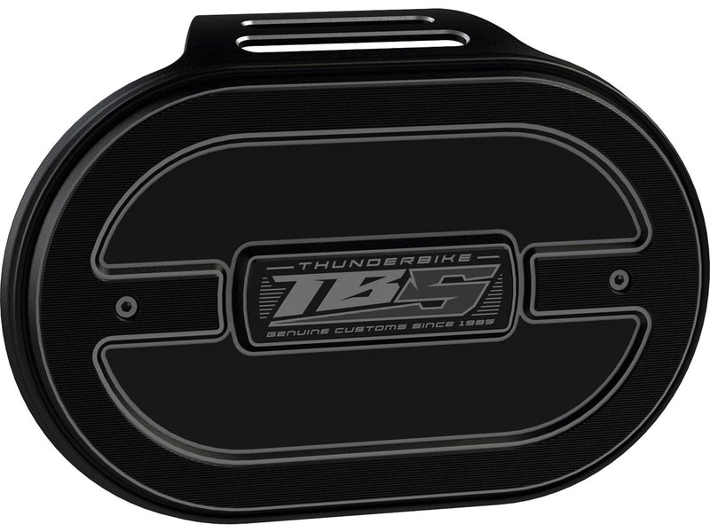 Tb-S Oval Airbox Air Cleaner Cover Bi-Color Anodized