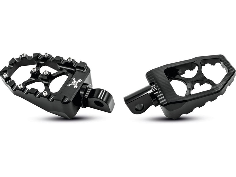 Mx-Evolution Footpegs Black Anodized For 91-20 Sportster