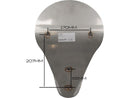 Titanium Solo Seat Shell Raw