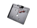 Mid-Mount License Plate Bracket And Base Plate Kit V1 / Austria: 210 X 170 MM / Without 3-In-1 Turn Signals Black Satin