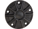 10-Gauge Point Cover 5-Hole Black Anodized