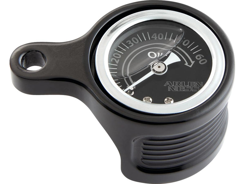 Method Oil Pressure Gauge Kit For M8 Softail And Touring Black