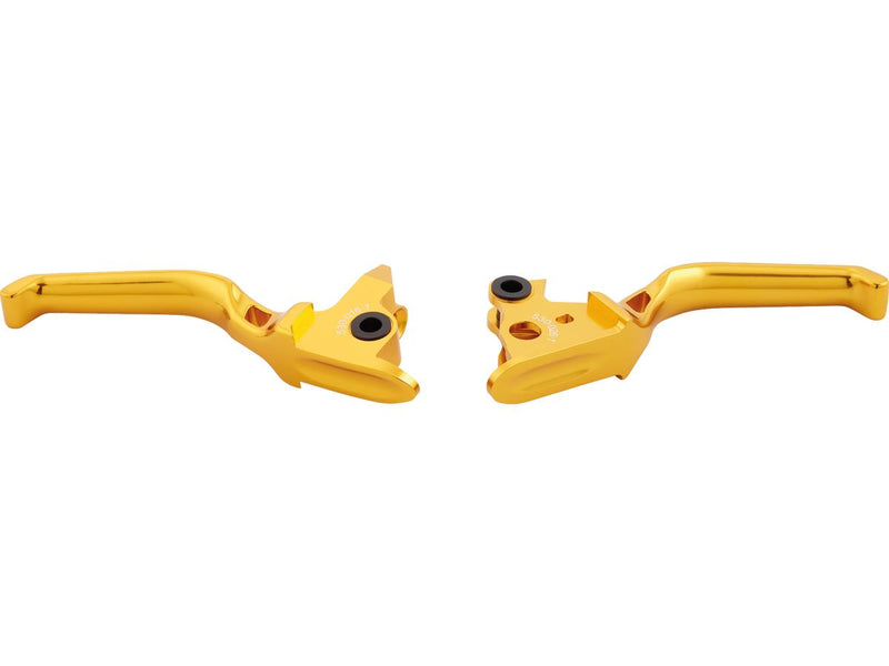 Method Hand Levers Gold Anodized Cable Clutch For 08-13 Touring