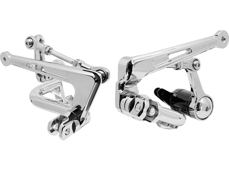 Bagger Mid-Control Kit Chrome