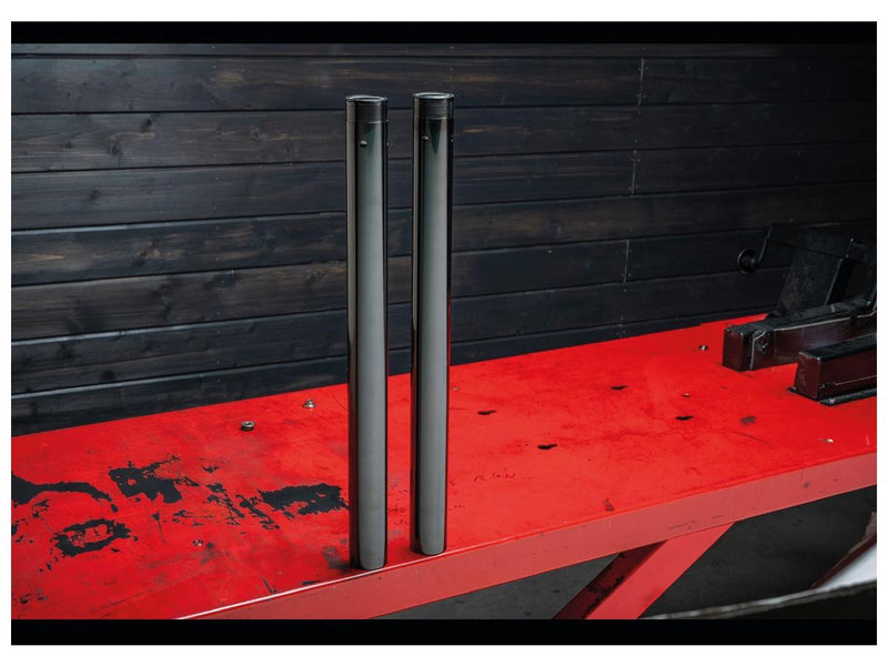 Fork Tubes 24-1/4 Inch (+2 Inch Over) Black 49 MM
