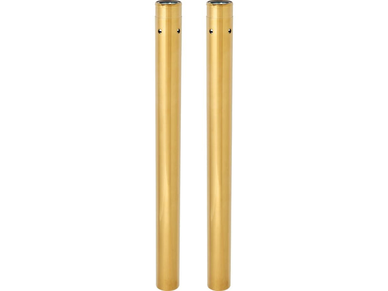 Fork Tubes 25-3/4 Inch (+2 Inch Over) Gold 49 MM