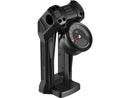 Club Style Pullback Riser Kit For Bottom Mount Round Speedometer 8/5 Inch Height/ 1 1/4 Inch Clamp Diameter Black Anodized