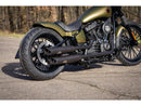 Rear Steel Fender For Twin Cam Dyna 200/18" Tire With 3-in-1 Atto Integral Raw