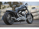 Rear Steel Fender For Twin Cam Softail (Narrow Frame) 200/18" Tire No Lighting Raw