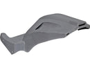GP-Style Rear Fender For 240-260/18 Inch With Taillight And Turn Signals Raw