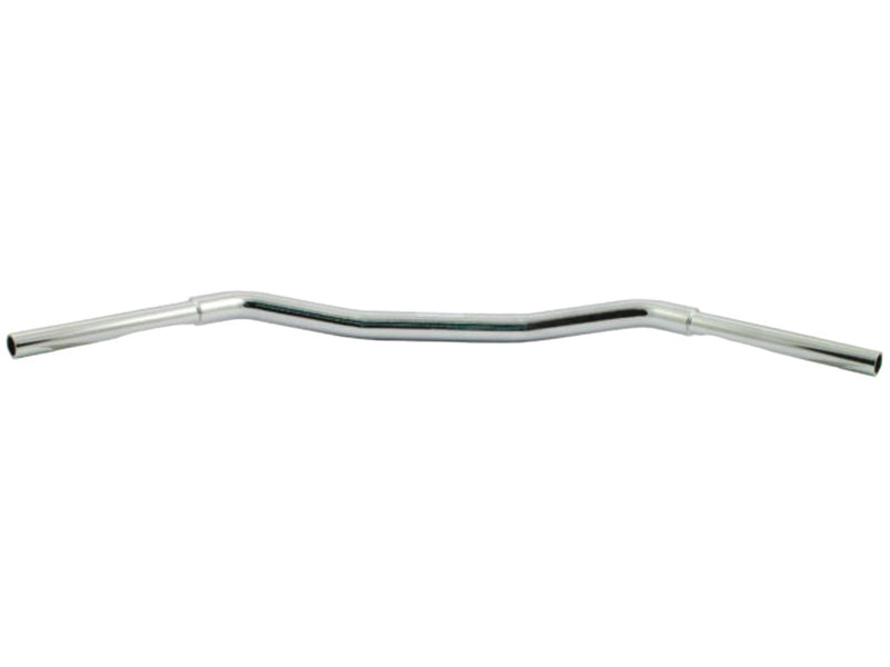 Fat Flyer Bar Handlebar With 1 1/4 Inch Clamp Diameter Dimpled 3-Hole Chrome 1 1/4 Inch 1000 Mm Throttle By Wire