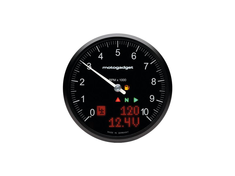 Motoscope Chronoclassic 2.0 Instrument Scale: 10.000 Rpm Black Anodized Bezel 80 Mm