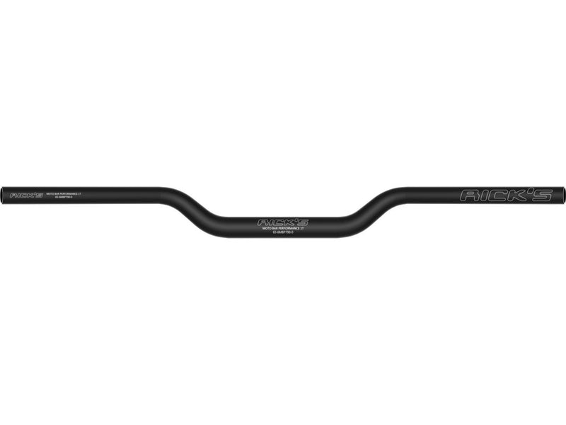 Aluminium Handlebar Performance 1T/ Width: 790 Mm 5-Hole Flat Black Anodized 1 1/4 Inch Throttle By Wire