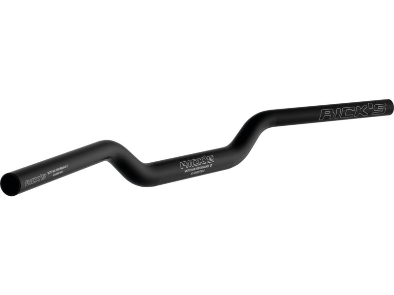 Aluminium Handlebar Performance 1T/ Width: 790 Mm 5-Hole Flat Black Anodized 1 1/4 Inch Throttle By Wire