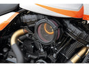 Good Guys 3 Air Cleaner Transparent Cover Gold Insert Anodized Black