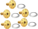 Titanium Floating Rotor Bolt Kit For Front Brake Discs Gold