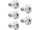 Titanium Floating Rotor Bolt Kit For Rear Brake Discs Polished