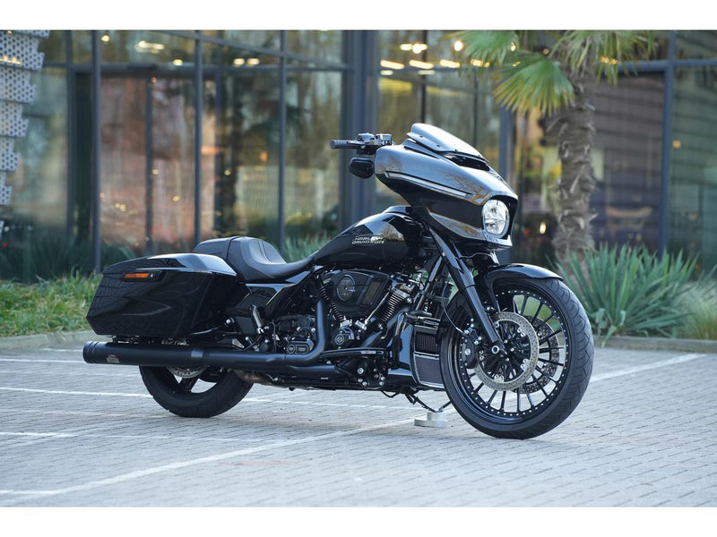 Shark 4° Triple Tree For Helix Touring Models For OE Telescopic Fork Black Anodized
