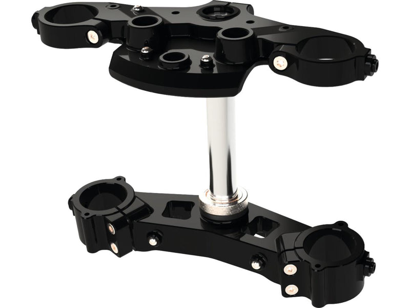 Shark 4° Triple Tree For Helix Touring Models For OE Telescopic Fork Black Anodized