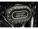 Drilled 117 Oval Airbox Air Cleaner Cover Bi-Color Anodized