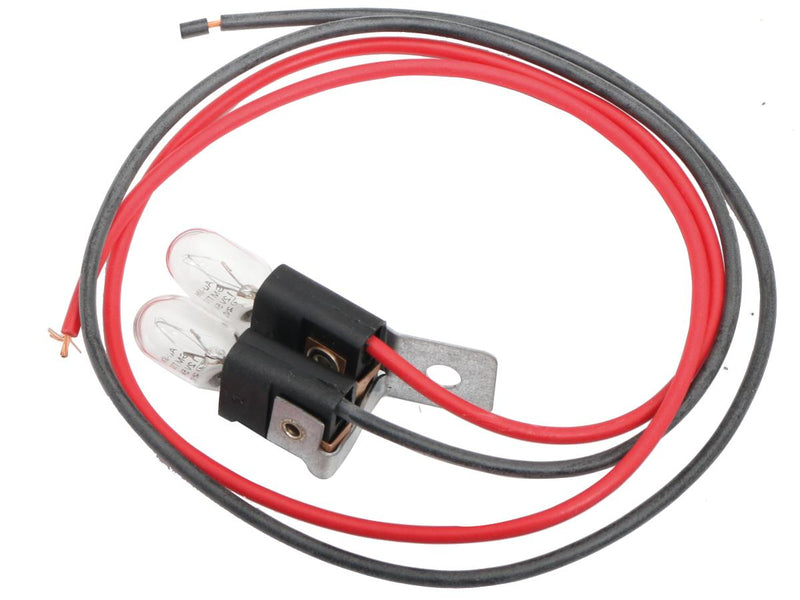 Replacement Bulb Dual Socket Dual Filmament 17 Inch Lead Wire Orange Each 1