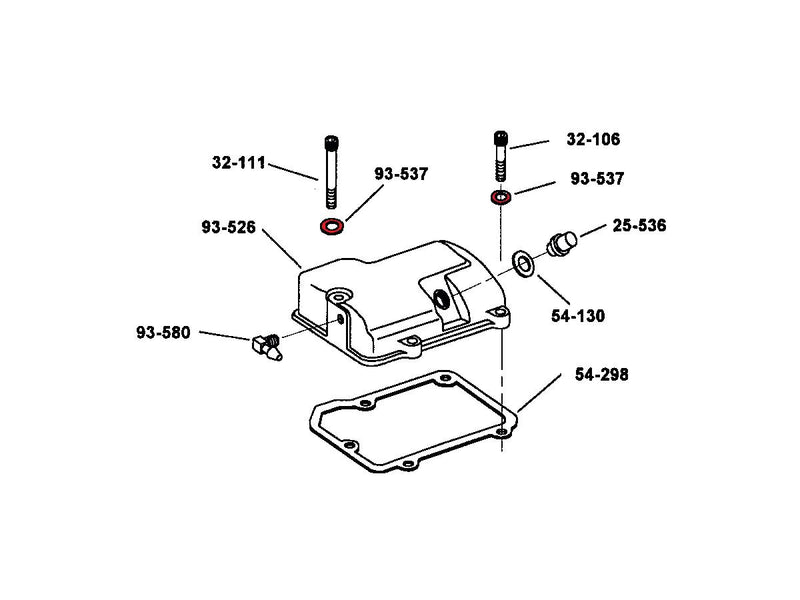 5-Speed Transmission .017 Inch Shiftcam Thrust Washer