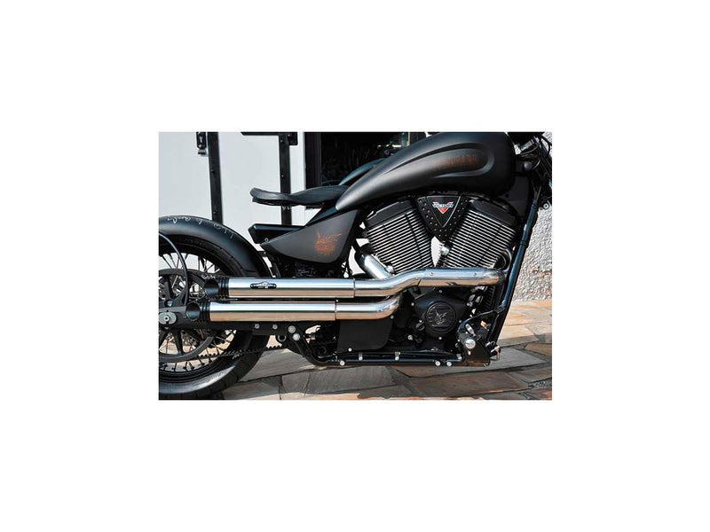 Vegas Drager Exhaust Chrome