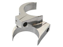 Hammer Turn Signal Clamp Hammer Pair Billet Alu Polish - DM 56mm