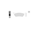 Sintered G1370 Brake Pads Sinter Rear For 15-17 Gunner