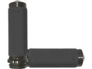 Memory Foam Grips Medium-Sized Black Anodized 7/8" Throttle By Wire For 15-23 Scout