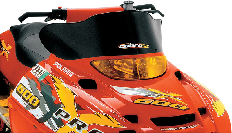 Cobra™ Windshield Black For Polaris EDGE 340 2004-2008 - 21.5 CM