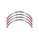 17 Inch Wheel Stripes Kit Black