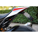 Adjustable Number Plate Black For Aprilia