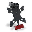Adjustable Number Plate Black For Ducati 848 1098 1198