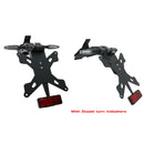 Adjustable Number Plate Black For Ducati 955 Panigale V2