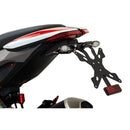 Adjustable Number Plate Black For Ducati Hypermotard 821 / 939