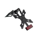 Adjustable Number Plate Black For Ducati Hypermotard 821 / 939