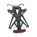 Adjustable Number Plate Black For Ducati Hypermotard 950
